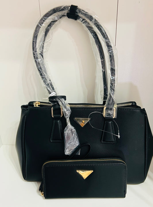 Cartera Negra set