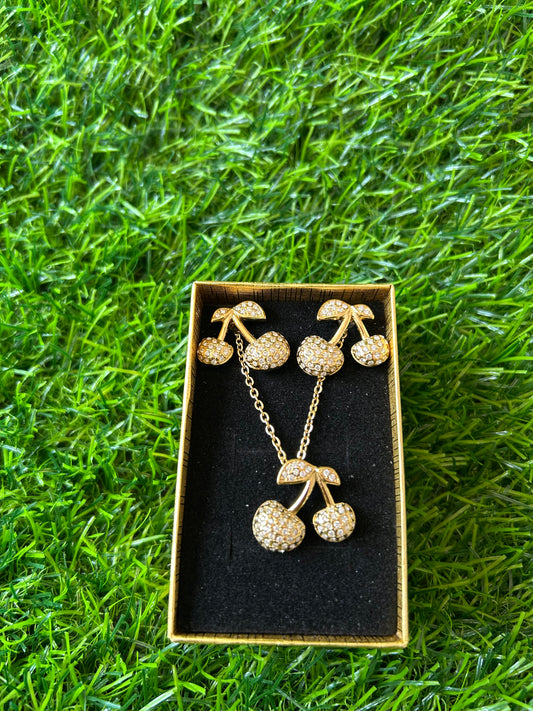 Set cherries Gold